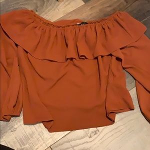 Off the shoulder top